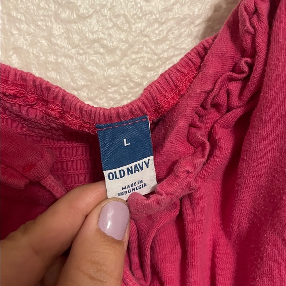 Pink Maxi Dress Old Navy Large - Picture 5 of 5